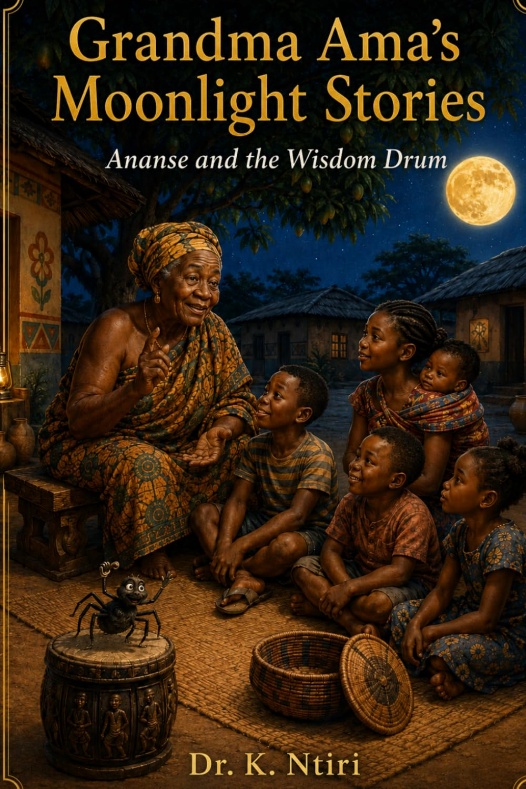Cover of Grandma Ama’s Moonlight Stories